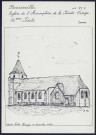 Bourseville : église de l'Assomption de la Sainte-Vierge - (Reproduction interdite sans autorisation - © Claude Piette)