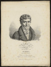 Institut Royal de France. Académie des Sciences (Anatomie et Zoologie). Duméril (André-Marie-Constant) membre de la Légion d'honneur, professeur à la falculté de médecine de Paris, né à Amiens, le 1er Janvier 1774, élu en 1816