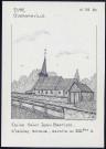 Guernanville (Eure) : église Saint-Jean-Baptiste - (Reproduction interdite sans autorisation - © Claude Piette)