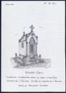 Cahon-Gouy : chapelle funéraire dans le vieux cimetière - (Reproduction interdite sans autorisation - © Claude Piette)