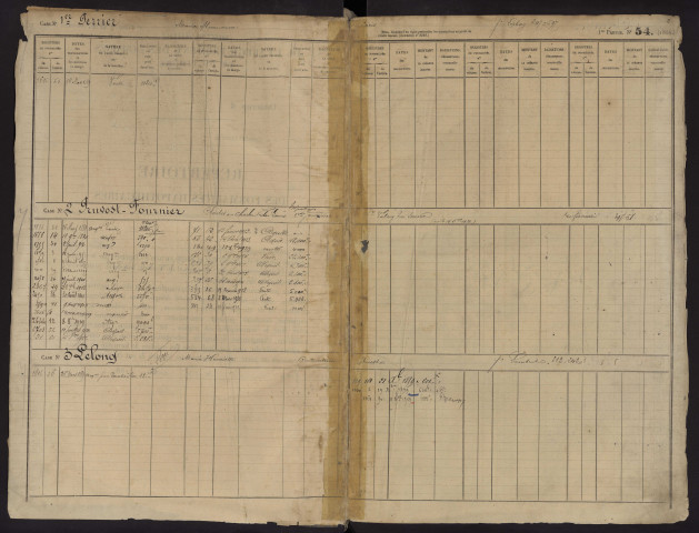 Répertoire des formalités hypothécaires, du 16/03/1889 au 20/06/1889, registre n° 348 (Abbeville)