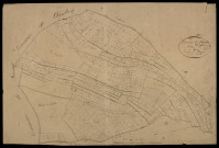 Plan du cadastre napoléonien - Saint-Aubin-Montenoy (Saint-Aubin) : E