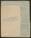 Témoignage de Boisnard, Eugène et correspondance avec Jacques Péricard