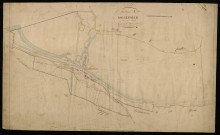 Plan du cadastre napoléonien - Eclusier-Vaux (Eclusier) : C