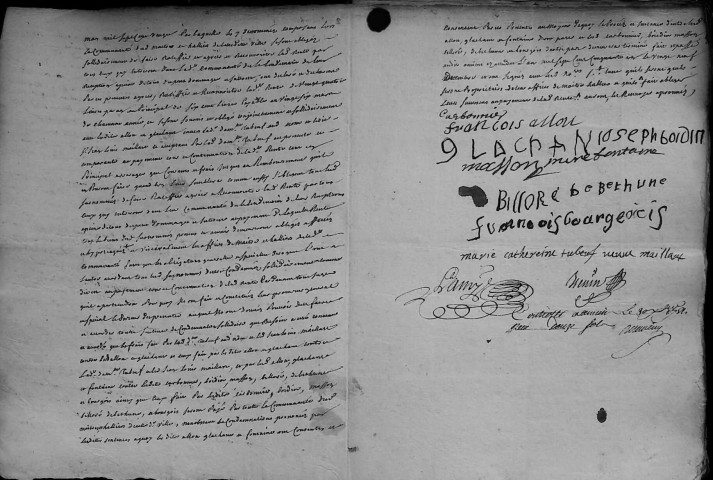 Etude de Me François Henin à Amiens (étude n°3). Minutes de l'année 1751