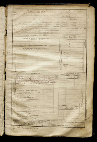 Devismes, Stanislas Eloi Maurice, né le 07 mai 1885 à Cayeux-sur-Mer (Somme), classe 1905, matricule n° 480, Bureau de recrutement d'Abbeville