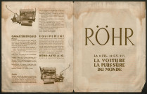 Publicités automobiles : Rohr