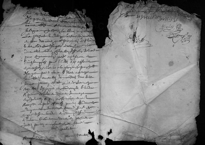 Etude de Me Noël Pezé à Amiens (étude n°13). Minutes de l'année 1660