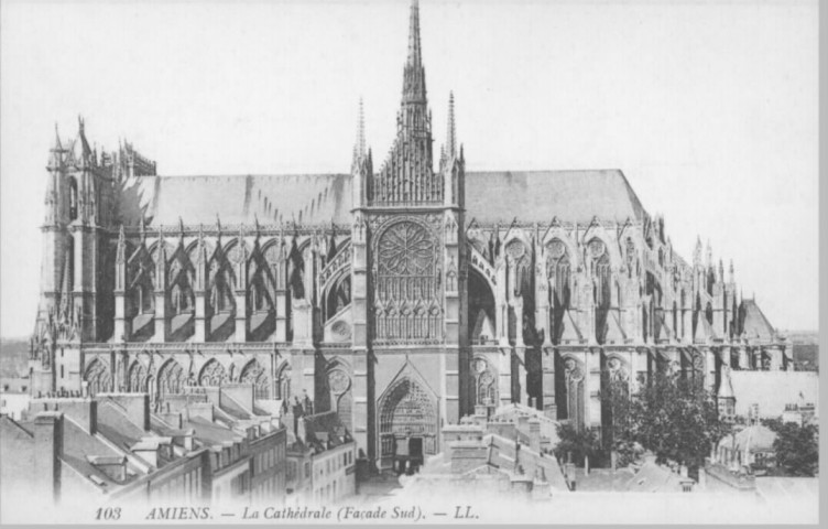 La cathédrale (façade sud)