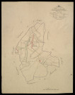 Plan du cadastre napoléonien - Hezeucourt : tableau d'assemblage