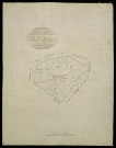 Plan du cadastre napoléonien - Curchy (Dreslincourt) : tableau d'assemblage