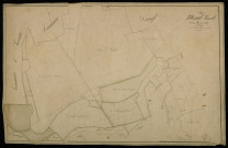 Plan du cadastre napoléonien - Mesnil-Bruntel (Mesnil Bruntel) : Chef-lieu (Le), A1