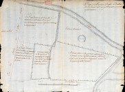 Plan de la pépinière royale de Doullens avec les terreins qu'il conviendroit prendre pour son agrandissement