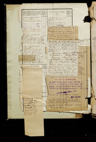 Perin, Marius Henri Lucien, né le 27 mai 1890 à Fouilloy (Somme), classe 1910, matricule n° 1001, Bureau de recrutement d'Amiens