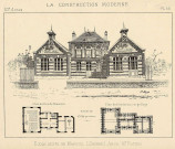 Ecole mixte de Mareuil (Somme) - Architecte, Mr Ratier