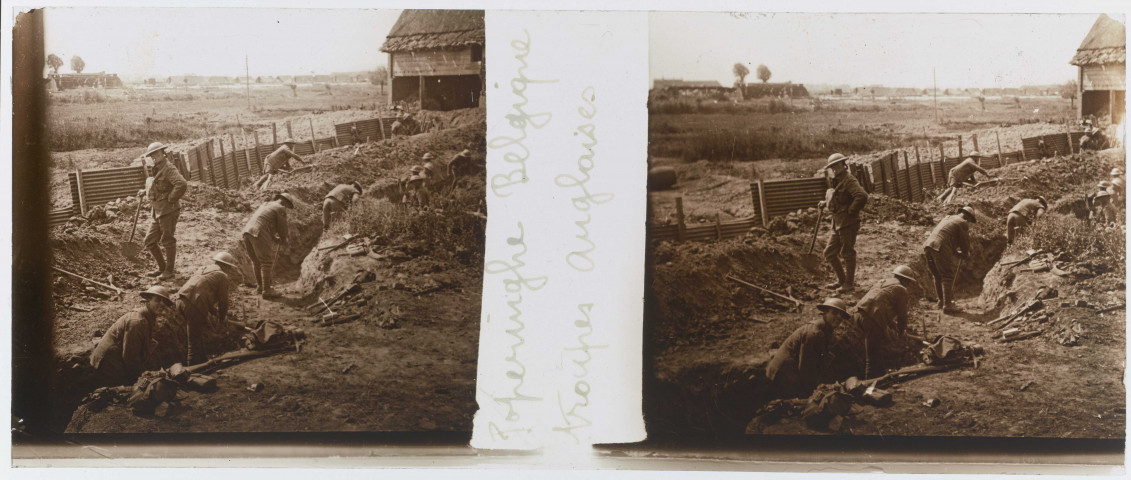 Poperinge (Belgique), troupes anglaises