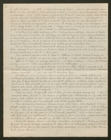 Témoignage de Gireaudeau, J. (Brancardier mitrailleur) et correspondance avec Jacques Péricard