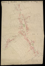 Plan du cadastre napoléonien - Gorenflos : Village (Le), A et B développées