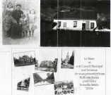 Appendix 6 (Baizieux family photo, Albert in Great War, farmhouse at Baizieux) : photo de la famille François à Baizieux, photo de la ferme de la famille François à Baizieux, Albert durant la Grande Guerre