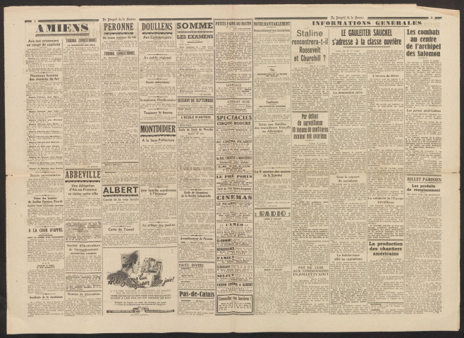 Le Progrès de la Somme, numéro 23012, 4 - 5 juillet 1943