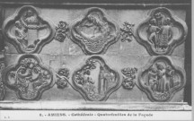 Cathédrale - Quatrefeuilles de la façade