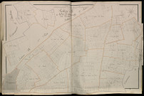 Plan du cadastre napoléonien - Atlas cantonal - Morlancourt : Plaine (La) ; Chemin des Terres (Le), B