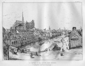La Somme à son entrée dans Amiens vue prise du Pont Ducange