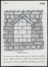 Abbeville : petite niche oratoire dans la cour d'un ancien hôtel particulier - (Reproduction interdite sans autorisation - © Claude Piette)