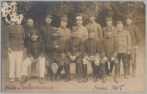 GROUPE VALENCIENNES. JUIN 1915