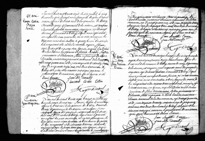 Tilloy-lès-Conty : naissances, mariages, décès