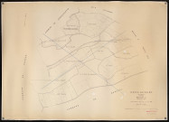 Plan du cadastre rénové - Gézaincourt : section C1