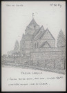 Frévin-Capelle (Pas-de-Calais) : église Notre-Dame, vue du choeur - (Reproduction interdite sans autorisation - © Claude Piette)