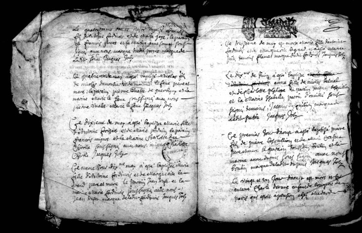 Lignières-lès-Roye (Saint-Médard) : baptêmes, mariages, sépultures