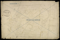 Plan du cadastre napoléonien - Vaux-sur-Somme (Vaux-sous-Corbie) : Bois des Corrois (Les), B