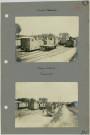 TRAINS BLINDES. REGION D'ARRAS. FEVRIER 1915