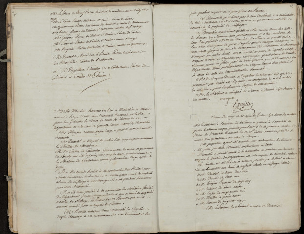 Délibérations du conseil du département : Session préliminaire : 1790, 19-20 juillet. Session ordinaire : 1790, 3 nov.-18 déc. Session extraordinaire de 1791 : 1791, 23 juin-2 juillet