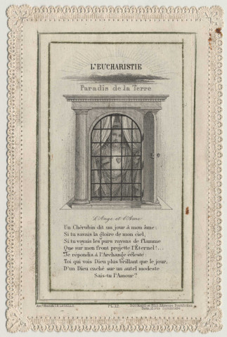 L'Eucharistie. Paradis de la Terre. Sacré-Coeur de Jésus