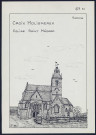 Croix Moligneaux : église Saint-Médard - (Reproduction interdite sans autorisation - © Claude Piette)