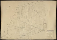 Plan du cadastre rénové - Lanchères : section D1