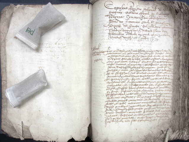 Etude de Me Jean Quignon à Amiens (étude n°22). Minutes de l'année 1588