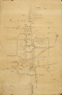 Plan d'occupation anglais de la ville de Flixecourt pendant la première Guerre mondiale