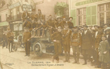 La guerre 1914 - Ravitaillement anglais à Amiens