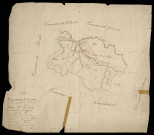 Plan du cadastre napoléonien - Boufflers : tableau d'assemblage