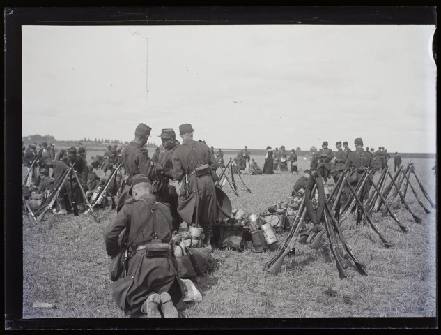 72e de ligne Villers-Bretonneux - septembre 1901