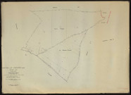 Plan du cadastre rénové - Montigny-les-Jongleurs : section ZD
