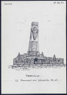 Abbeville : monument aux déportés 39-45 - (Reproduction interdite sans autorisation - © Claude Piette)