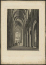 Intérieur de la cathédrale d'Amiens, nef et choeur