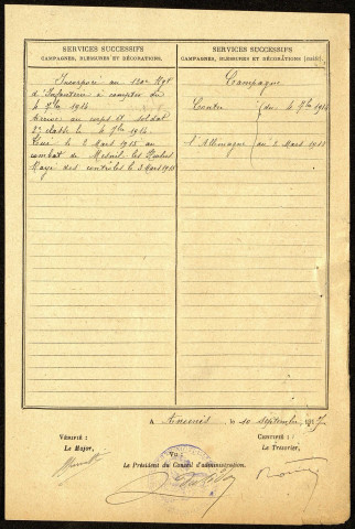 Leroy, Prudence Gaston Irénée, né le 28 février 1894 à Meigneux (Somme), classe 1914, matricule n° 553, Bureau de recrutement d'Amiens