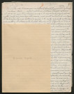 Témoignage de Didion, Léopold et correspondance avec Jacques Péricard
