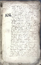 Etude de Me Nicolas Boyenval à Amiens (étude n°5). Minutes de l'année 1656